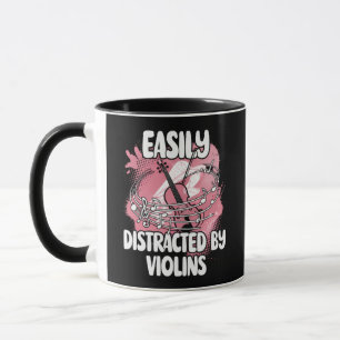 Easily Distracted By Violins Mug