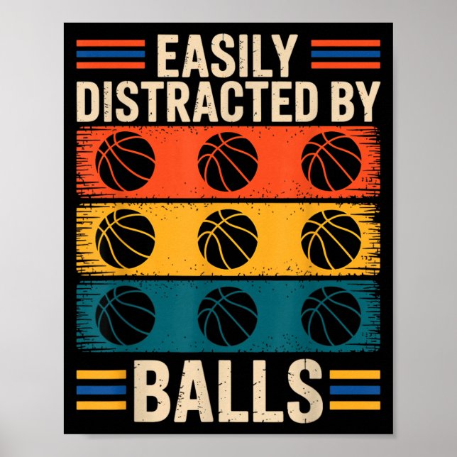 Easily Distracted Poster (Front)