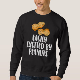 Easily Excited By Peanuts Tasty Gender Reveal Lov Sweatshirt