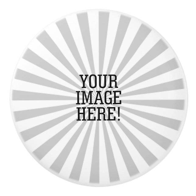 Easily Make Your Own in one step Have Fun Ceramic Knob (Front)