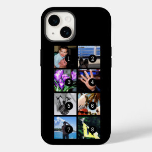 Easily Make Your Own Photo Display with 8 photos Case-Mate iPhone 14 Case
