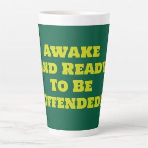easily offended latte mug