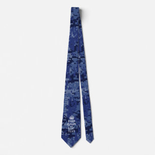 Easily Personalized KEEP CALM AND Edit Text Tie