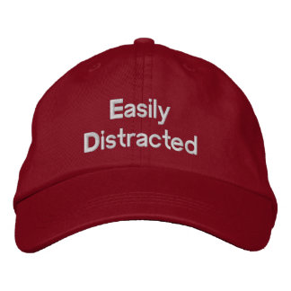 EasilyDistracted Embroidered Hat