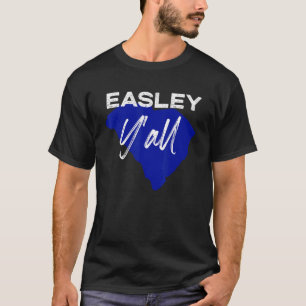 Easley South Carolina Yall Sc Palmetto State Road  T-Shirt
