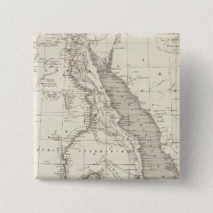 East Africa Map 2 Inch Square Button