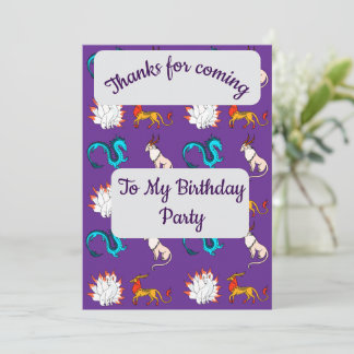 East Asia Folklore Thank you Card
