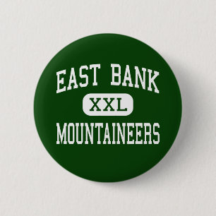 East Bank - Mountaineers - Junior - East Bank 2 Inch Round Button