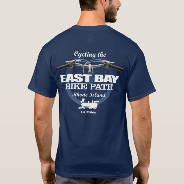 East Bay Bike Path (H2) T-Shirt (Back)