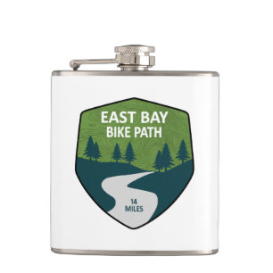 East Bay Bike Path Hip Flask