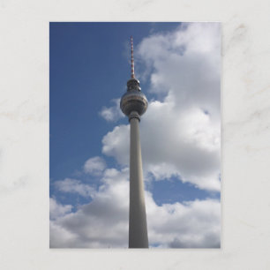 east berlin fernsehturm postcard