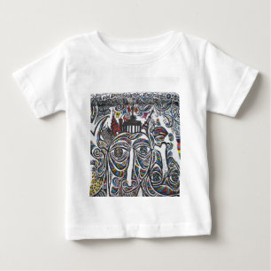 East Berlin Wall Graffiti Baby T-Shirt