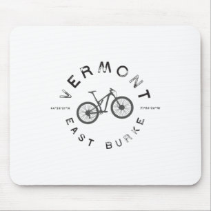 East Burke Vermont Mountain Biking T Shirt Mouse Pad