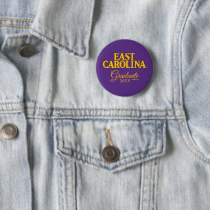 East Carolina University   East Carolina 2 Inch Round Button