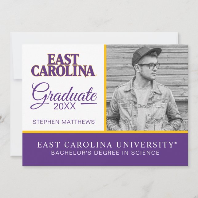 East Carolina University | East Carolina Invitation (Front)