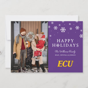 East Carolina University   ECU Logo Holiday Card