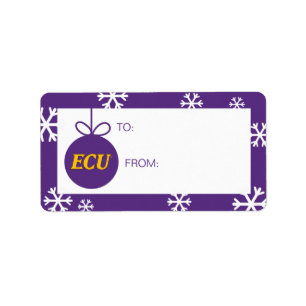 East Carolina University   ECU Logo Label