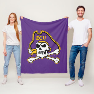 East Carolina University ECU Pirates Fleece Blanket