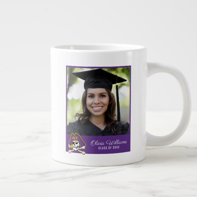 East Carolina University | ECU Pirates Large Coffee Mug (Right)