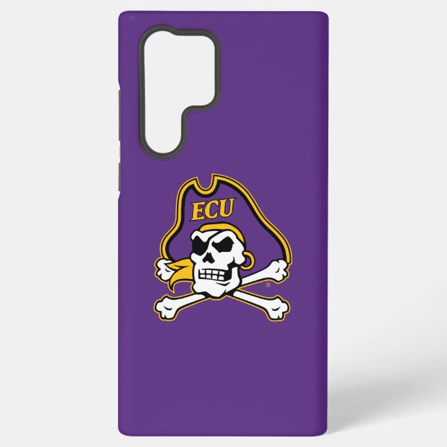 East Carolina University | ECU Pirates Samsung Galaxy S22 Ultra Case (Back)