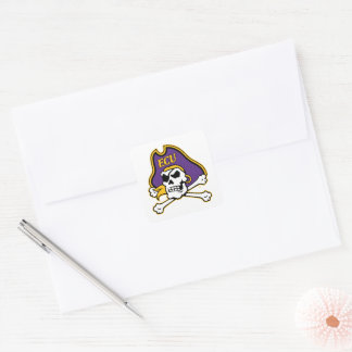 East Carolina University | ECU Pirates Square Sticker