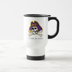 East Carolina University ECU Pirates Travel Mug