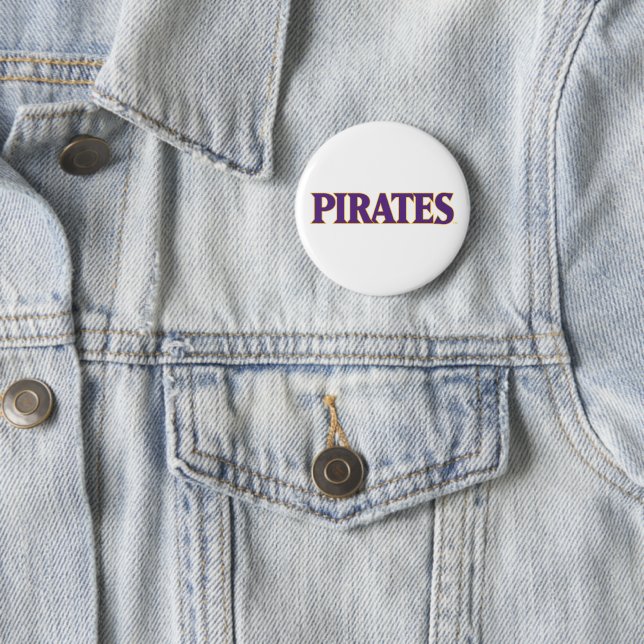 East Carolina University | Pirates 2 Inch Round Button (In Situ)