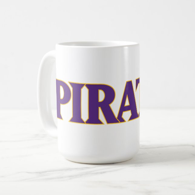 East Carolina University | Pirates Coffee Mug (Front Left)