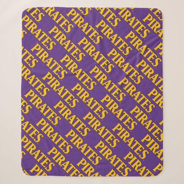 East Carolina University | Pirates Sherpa Blanket (Front)