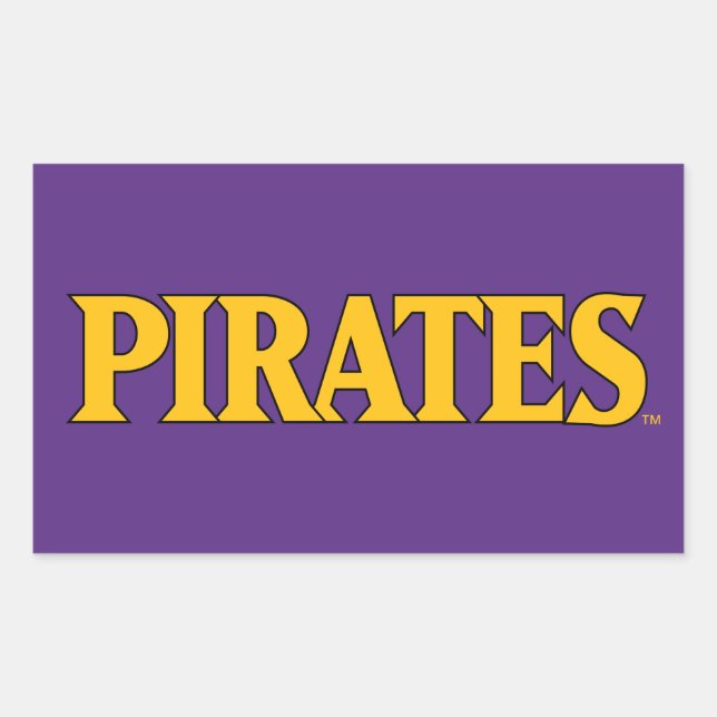East Carolina University | Pirates Sticker (Front)