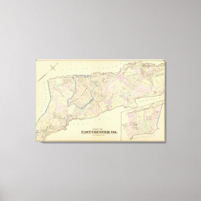 East Chester, New York Canvas Print (Front)