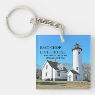 East Chop Lighthouse, Marthas Vineyard MA Keyring