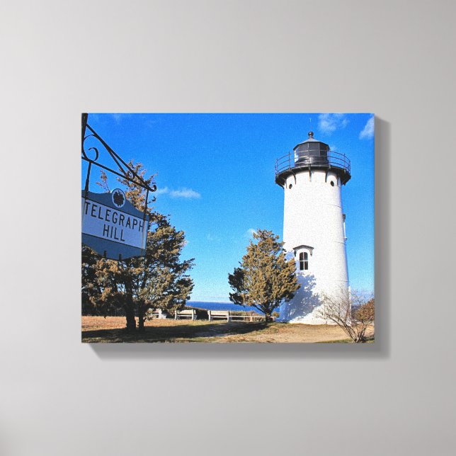 East Chop Lighthouse, Massachusetts Canvas Print (Front)