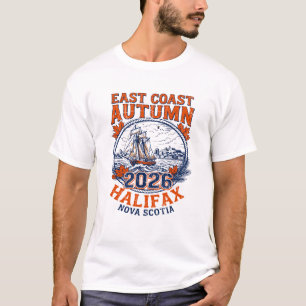 East Coast Autumn Halifax Nova Scotia 2026 T-Shirt