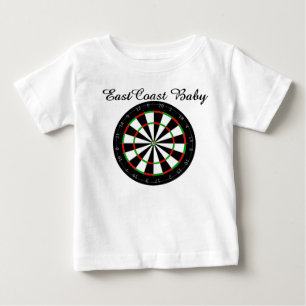 East Coast Baby dart board one piece Baby shirt