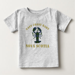 East Coast Baby Nova Scotia Lobster tartan shirt