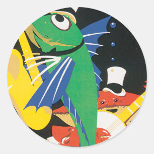 East Coast Frolics Classic Round Sticker