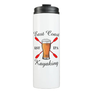 East Coast Kayaking est IPA beer Thermal Tumbler