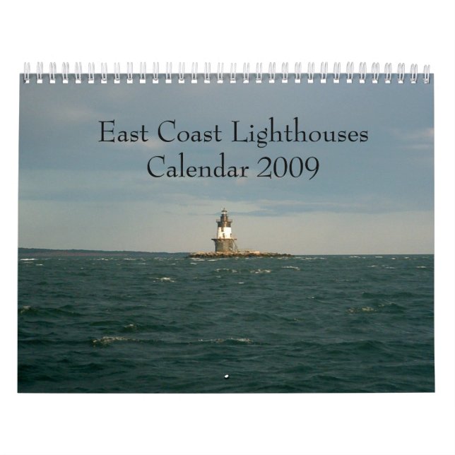 East Coast Lighthouses Calendar 2009 (Cover)