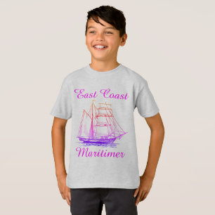 East coast Maritimer sailing ship nautical shirt