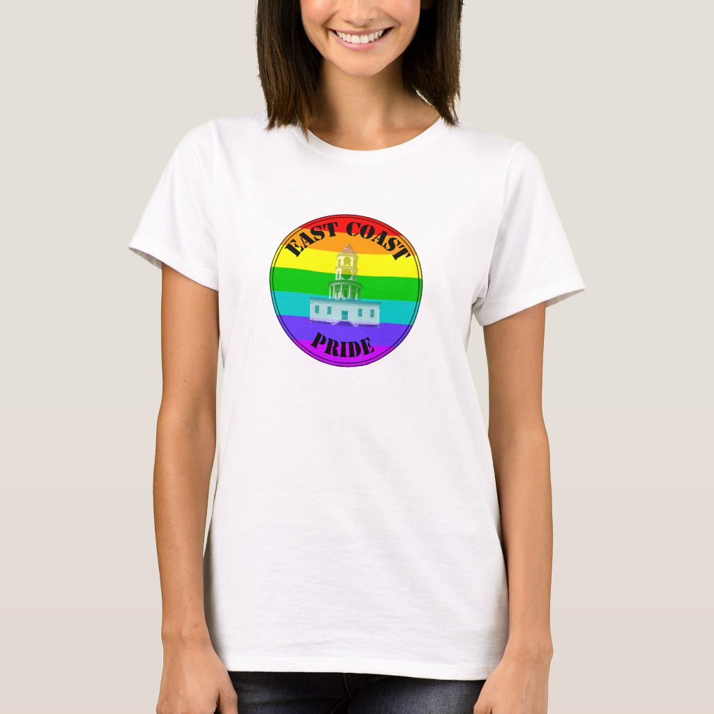 East Coast Pride Halifax Town Clock T-Shirt