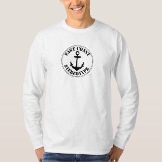 East Coast Stereotype Anchor Long-Sleeve T-Shirt
