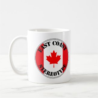 East Coast Stereotype Canada Flag Mug