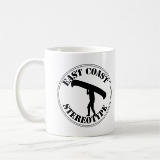 East Coast Stereotype Canoe Portage Mug