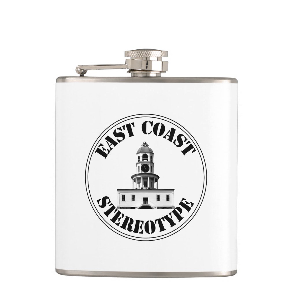 East Coast Stereotype Halifax Town Clock Flask