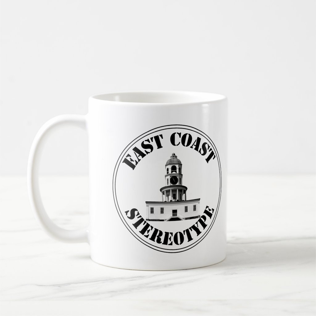 East Coast Stereotype Halifax Town Clock Mug
