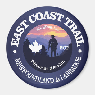 East Coast Trail (rd2) Magnet