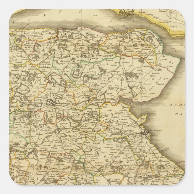 East Fife Square Sticker (Front)