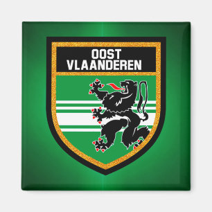 East Flanders Flag Magnet