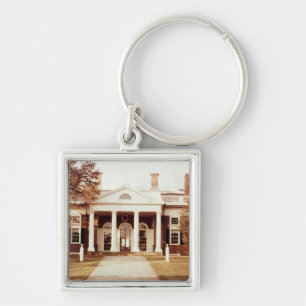 East Front of Monticello Keychain